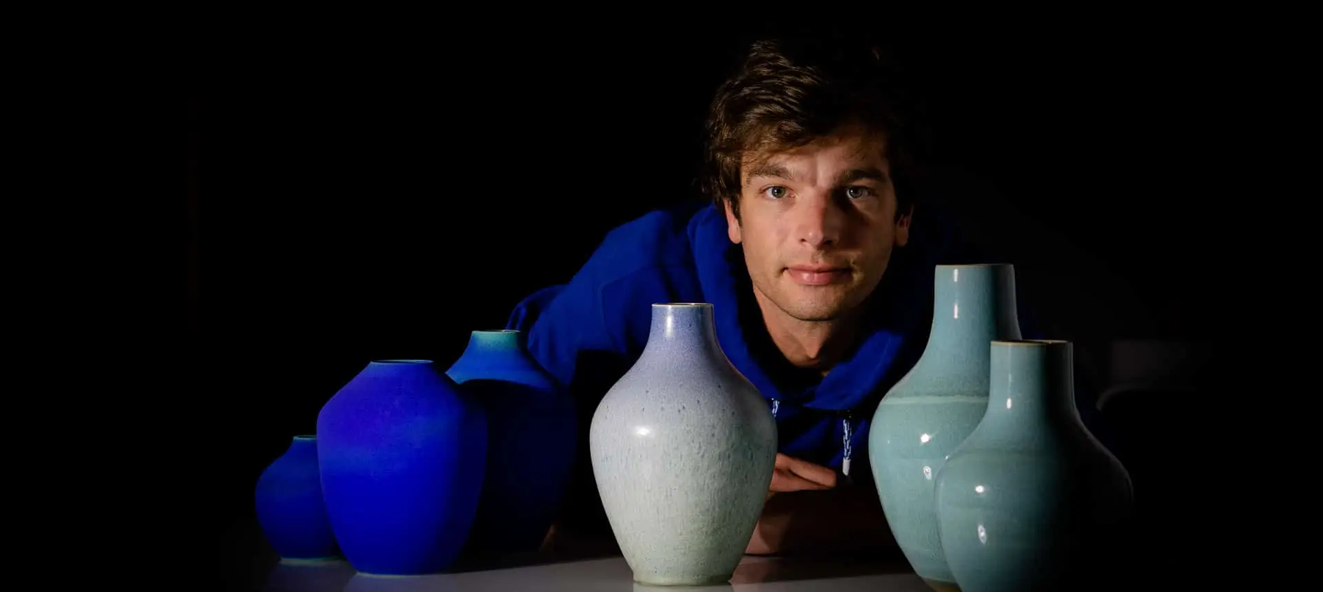 Ceramic artist Paulius Vengialis